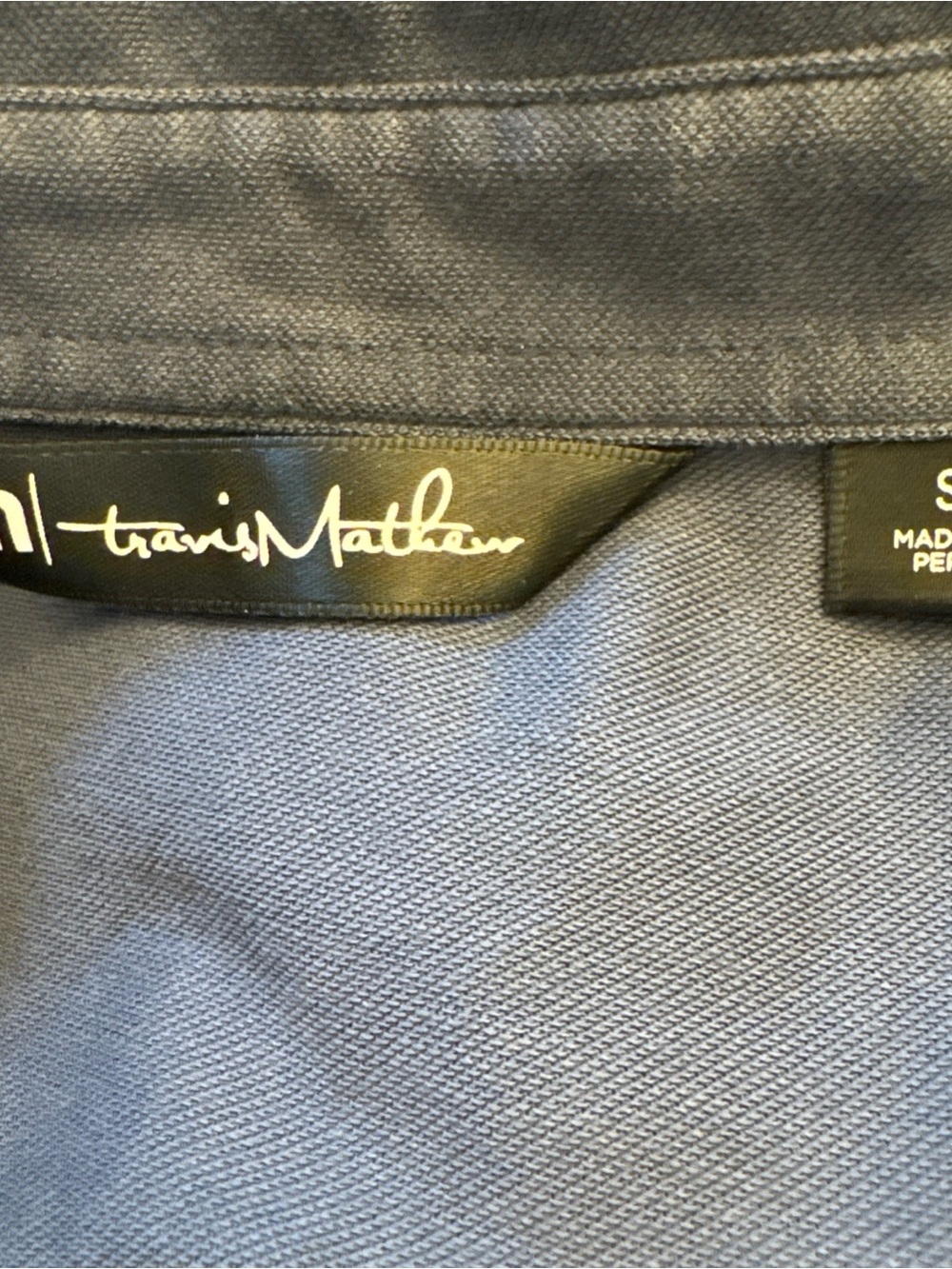 Travis Mathew 2 Polos Navy Tinsel Tradition & Gray Forth Of July Men’s S Golf - Picture 8 of 13